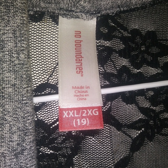 Gray/black cardigan - Picture 4 of 4